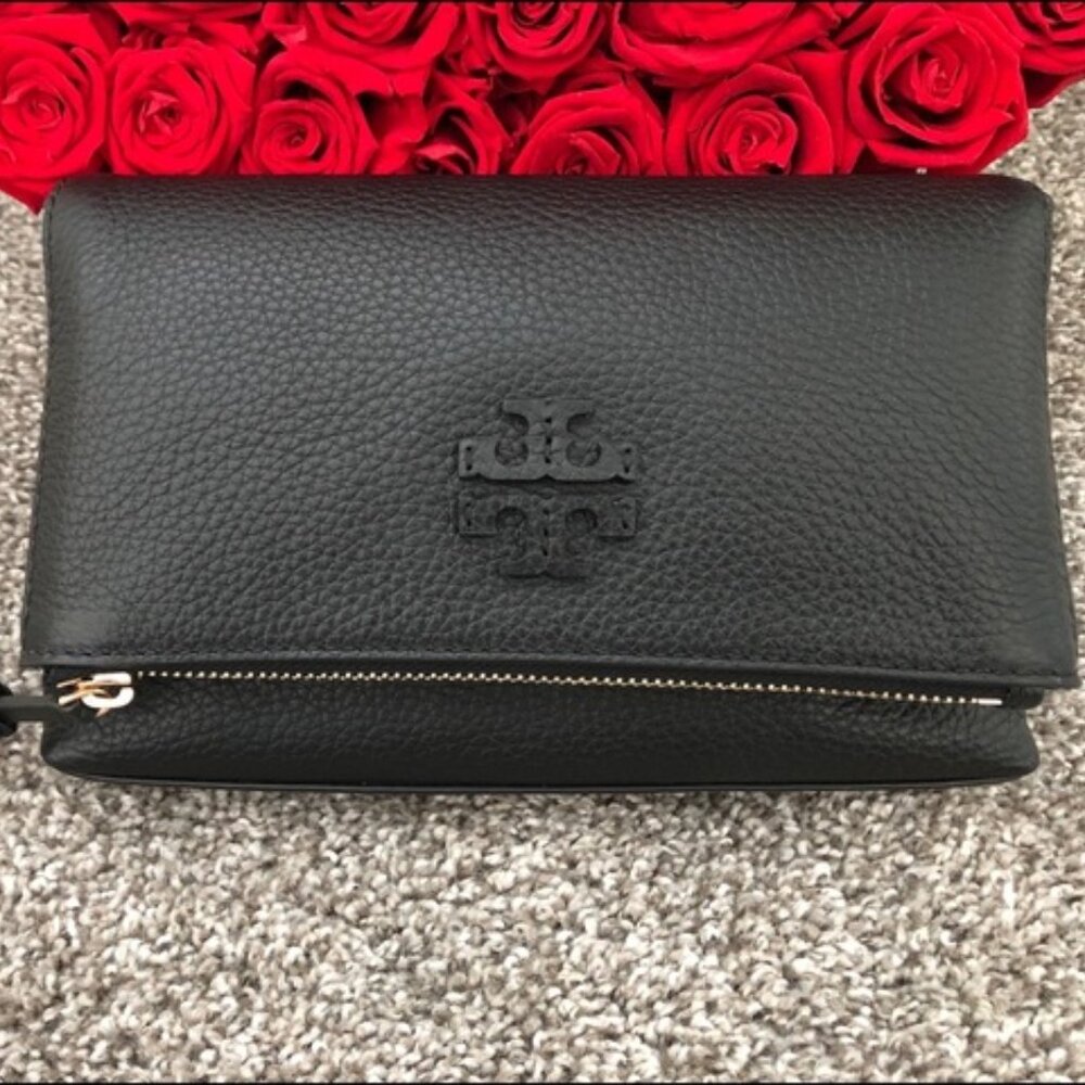Tory Burch Taylor Mini Fold Over Crossbody - Picture 1 of 7